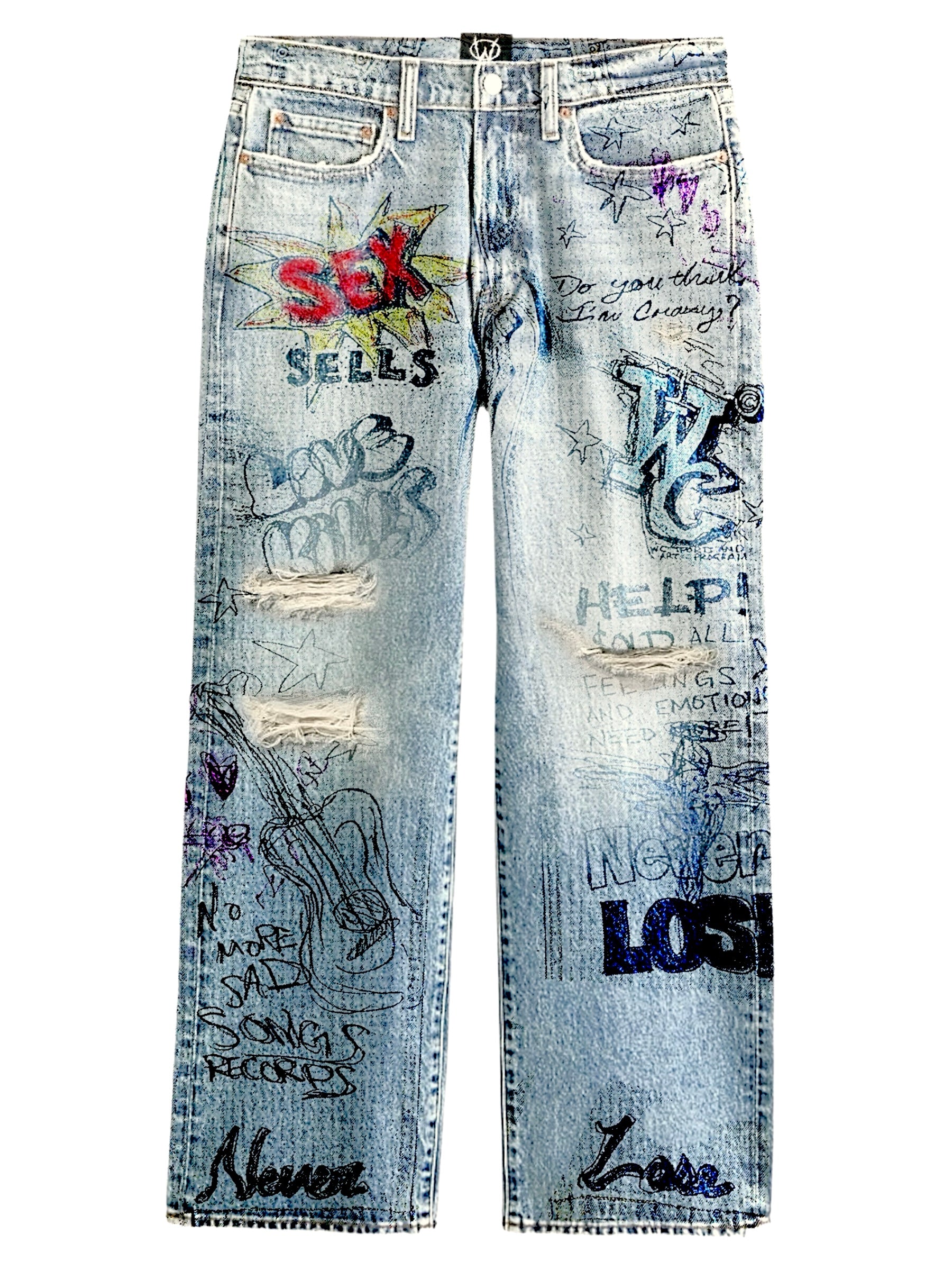 Winners Tagged Billboard Baggy Fit Jeans