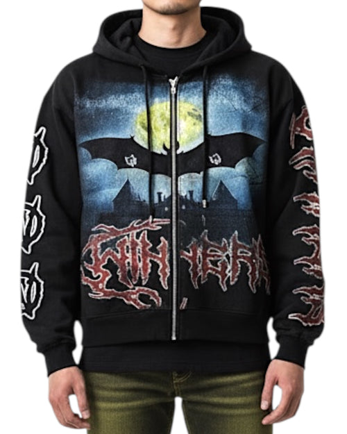 Bats Night x Winners ZIP UP HOODIE