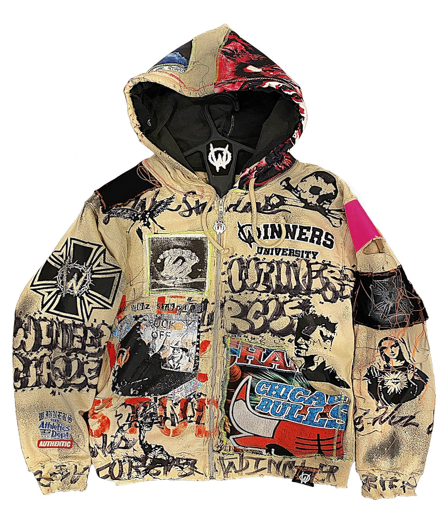 Vandalized Muséum ZIP UP HOODIE