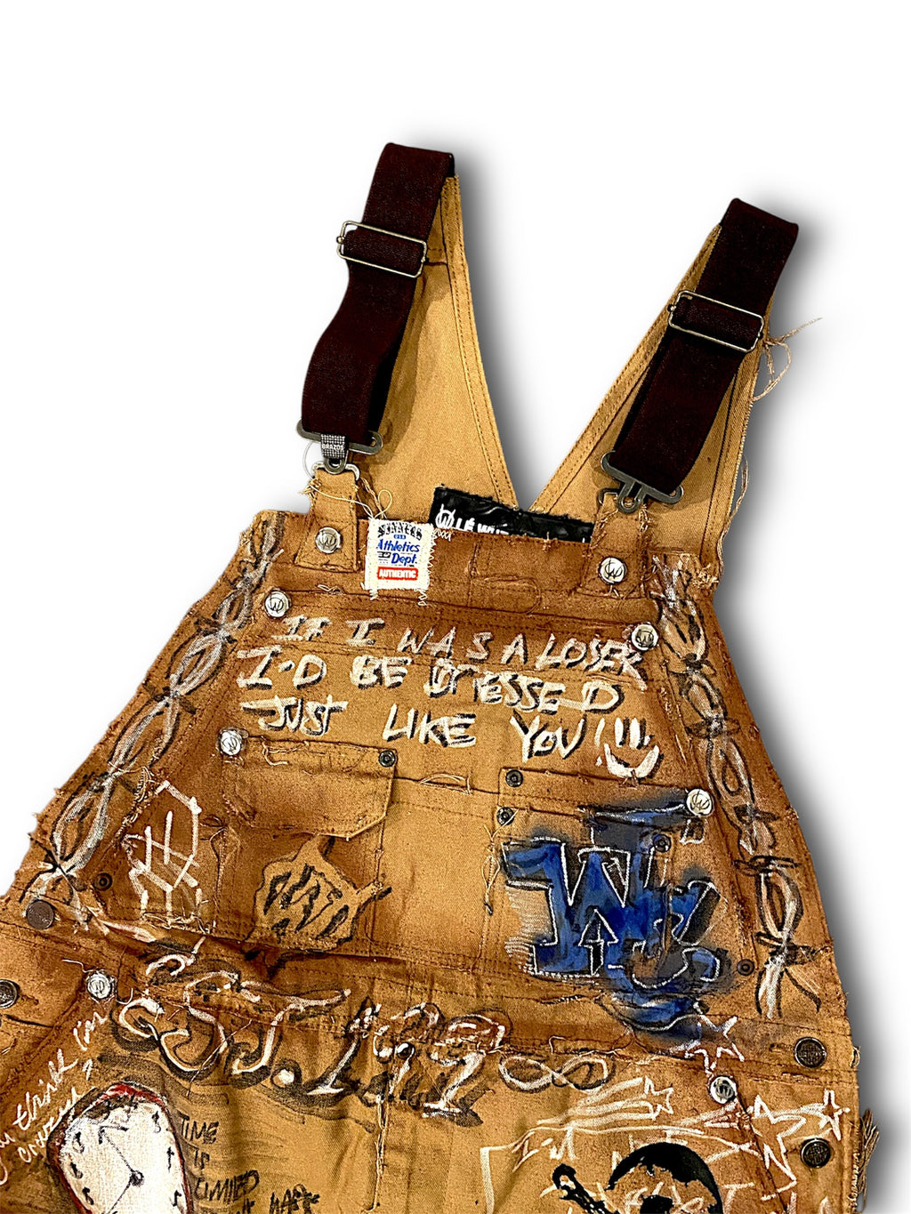 WC-WRK SHOP Tagged Overalls /Pants