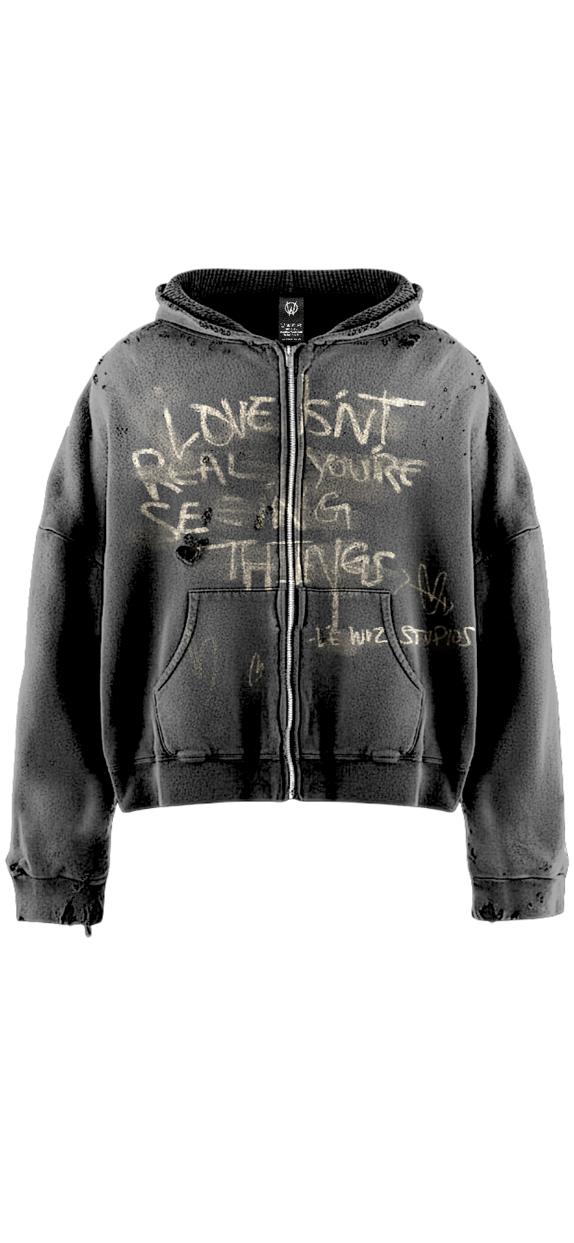 LèWuz Studios Lovers Illusion zip up