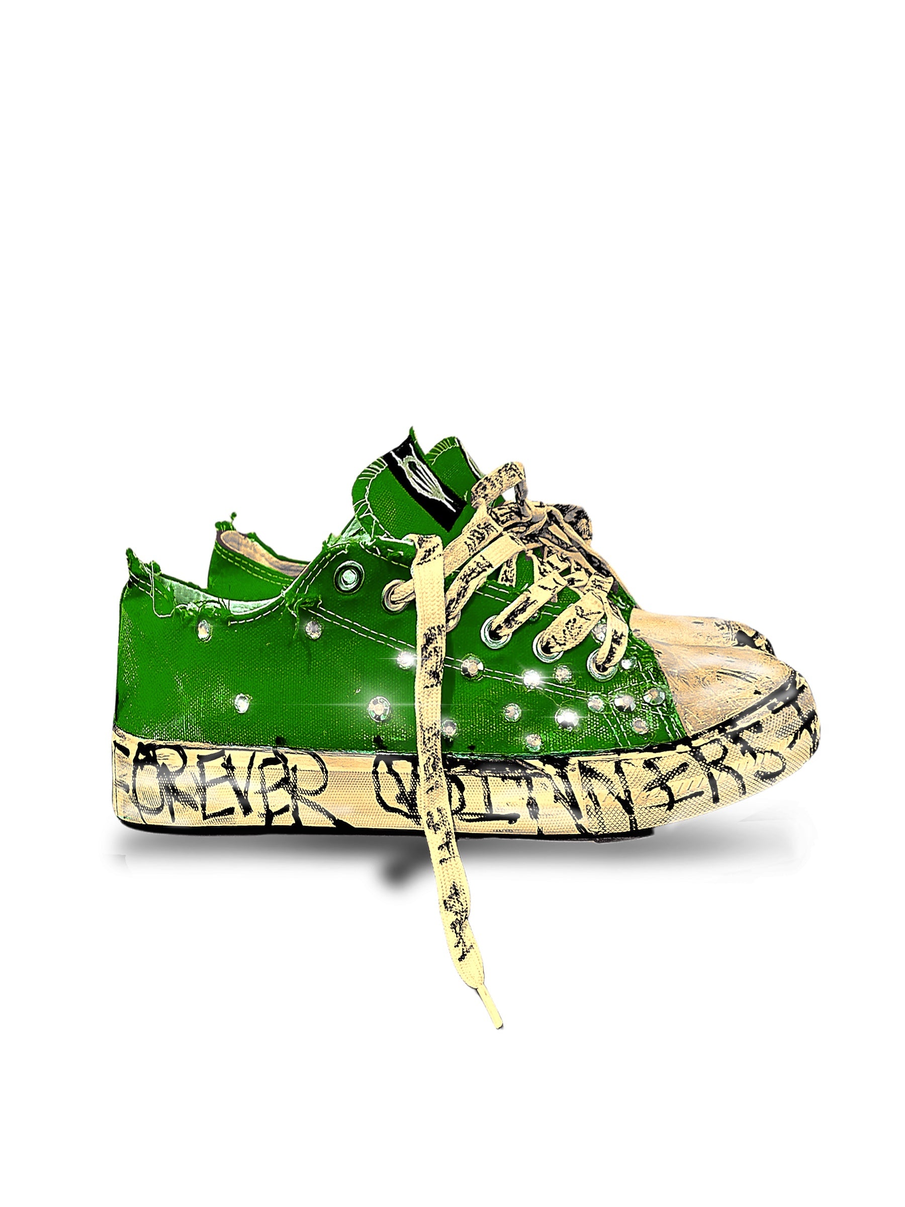 WC-SK8 LOW Casual Sneakers ( Varsity Green