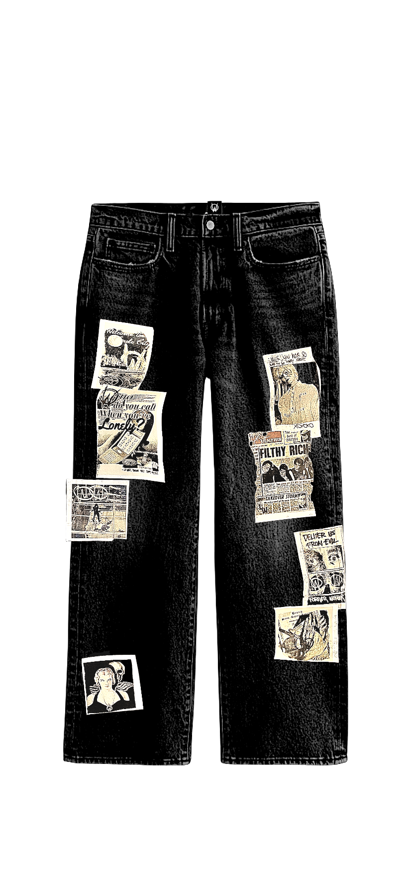 WC HOLLÉWOOD MEMORIES Straight/Relaxed Fit Jeans