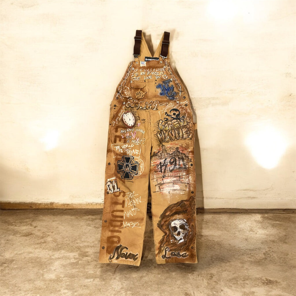 WC-WRK SHOP Tagged Overalls /Pants