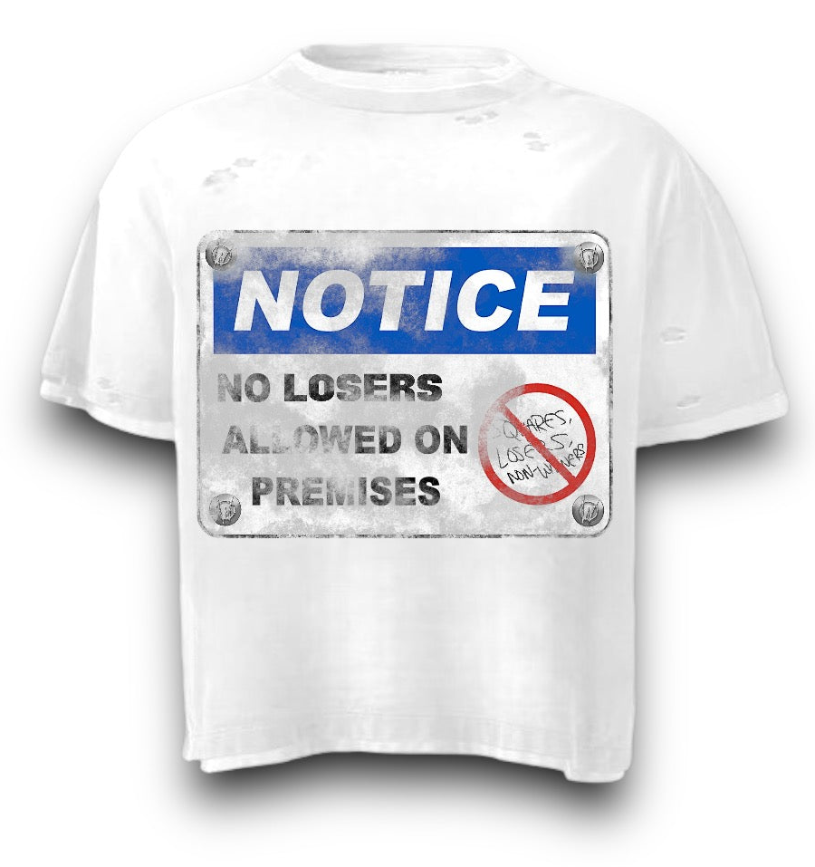 WINNERS WARNING : T Shirt
