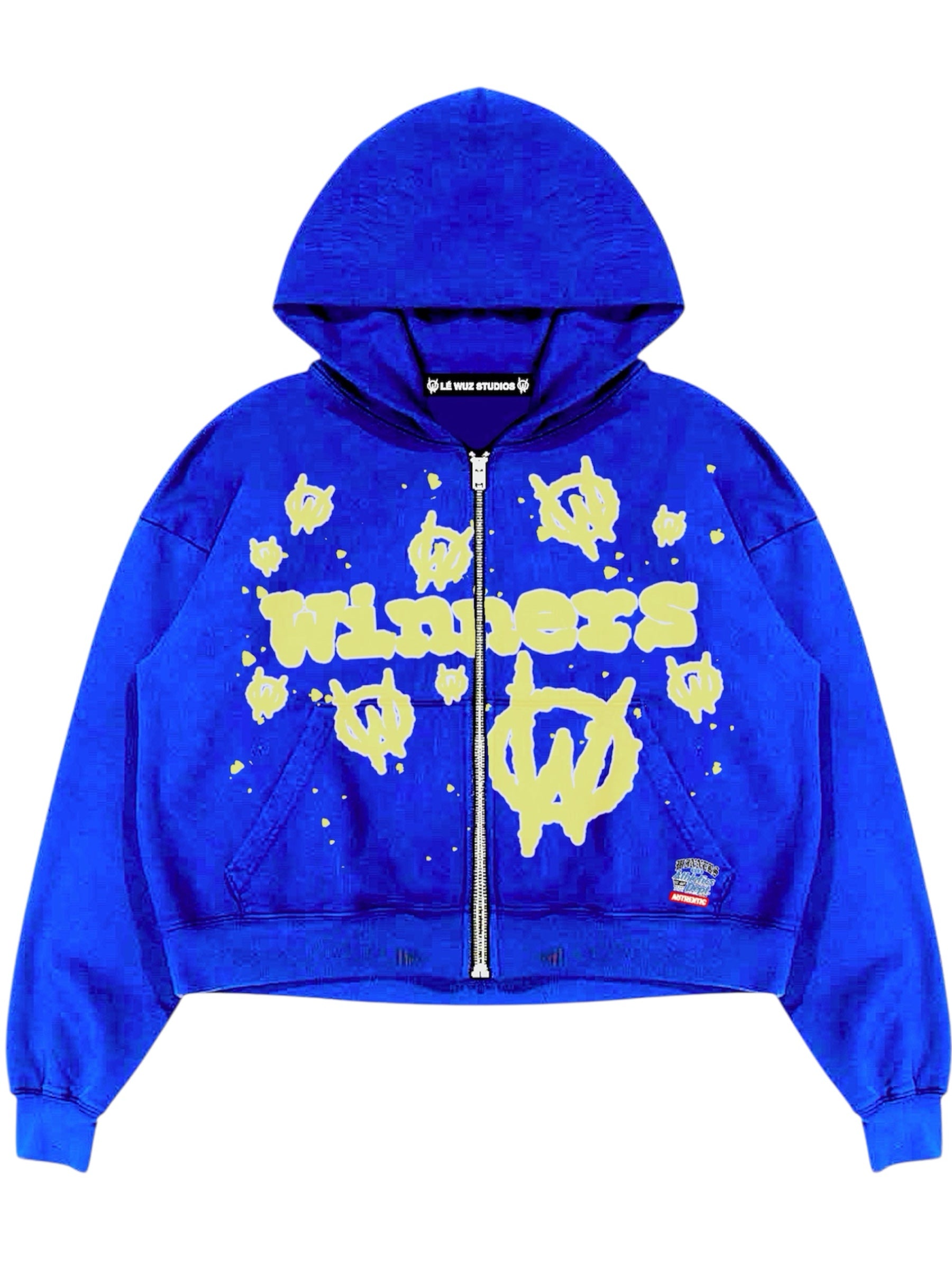 WINNERS SPLATTER ZIP UP HOODIE ( LÉNEY HIGH  )