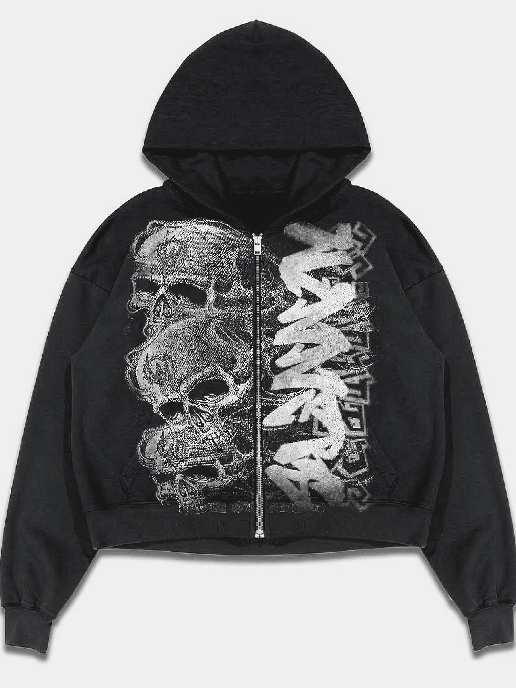 THE CIRCLE SPELL ZIP UP HOODIE