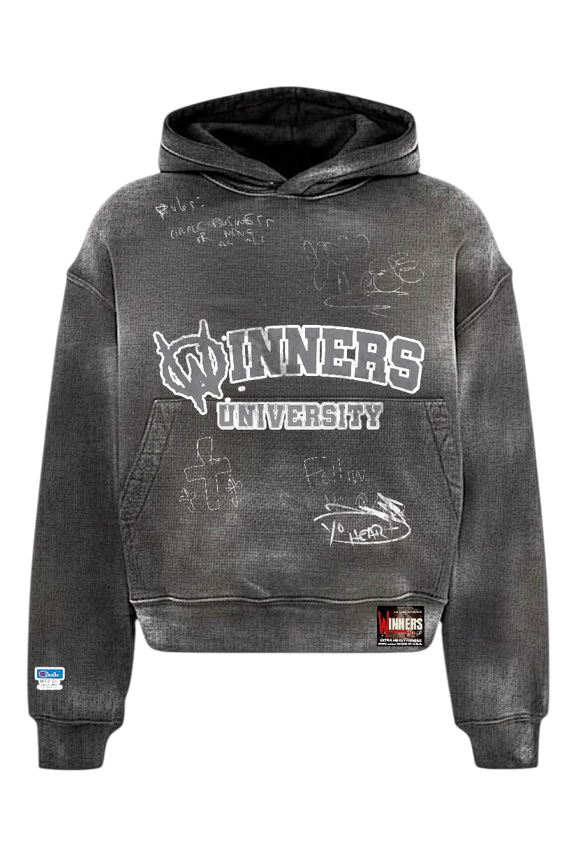 Winners University Concrete Hoodie