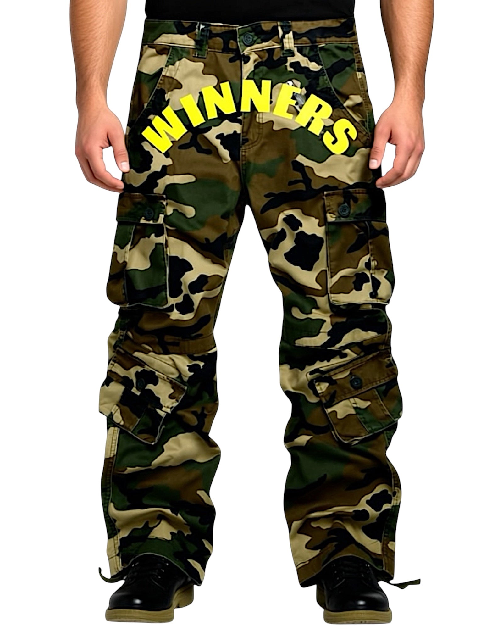 Camp Circle Baggy Fit camo pants